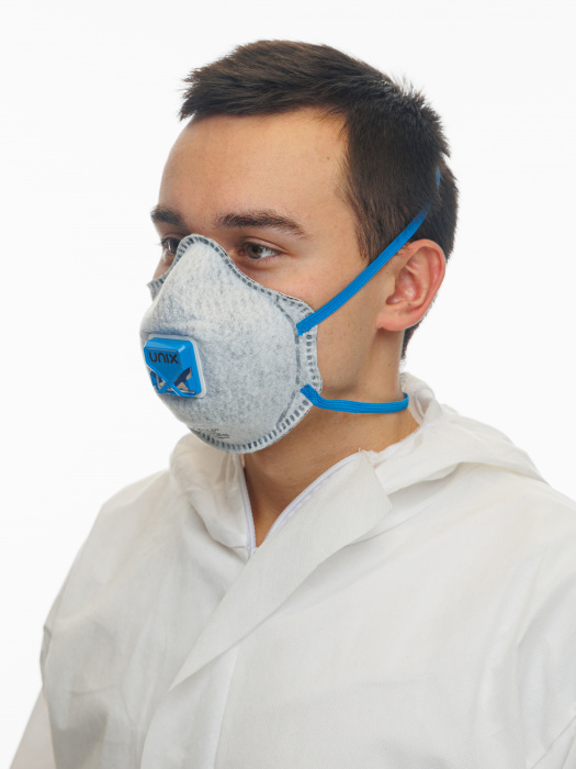 картинка Полумаска формованная фильтрующая UNIX Air 511V FFP1 R D 